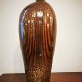 Large vintage drop vase in glazed ceramic from the 70s