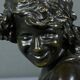 Bronze “Laughing Child”, signed A.Injalbert – Late 19th century