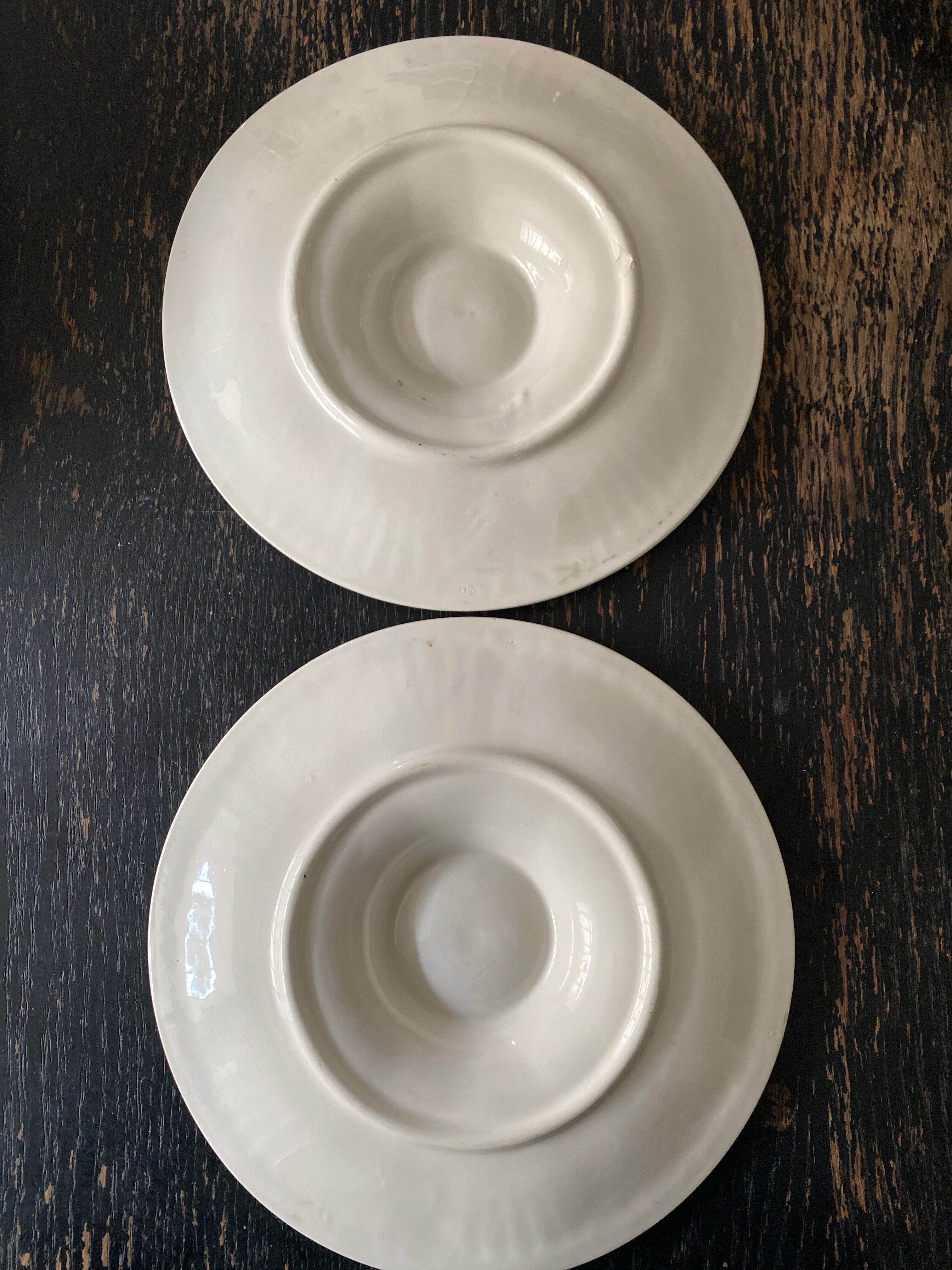 Oyster plates slurry