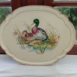 Decorated wooden top