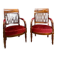 Pair of empire period armchairs