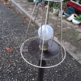 Wrought iron lamp base