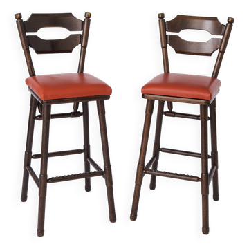 2 Bar Stool Vintage 1980s - Germany