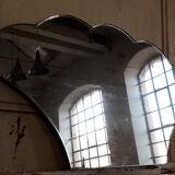 Mirror shape basket 60x33cm