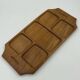 Solid wood aperitif dish