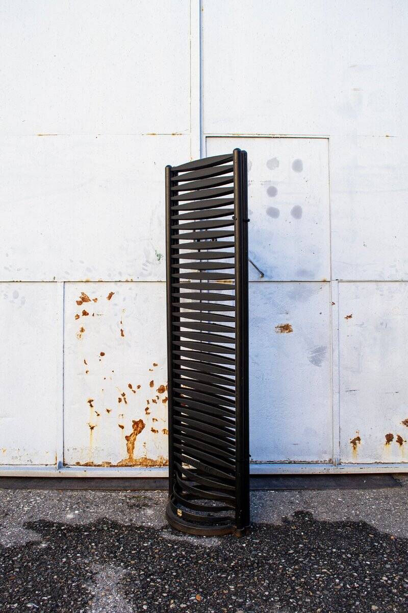 Black screen by Massimo Morozzi per Mazzei, year '80, set of 2