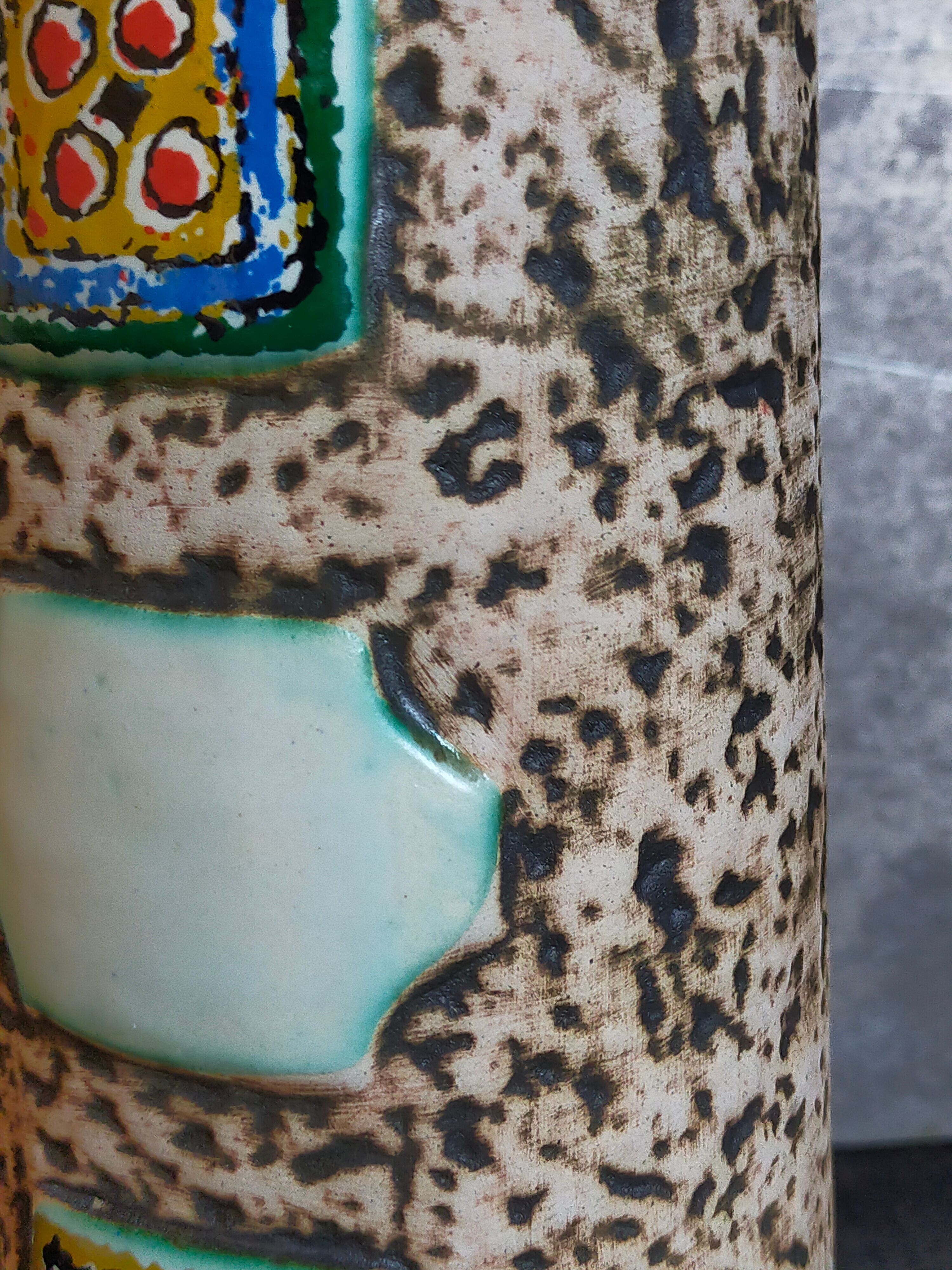 Bottle -soliflore ceramic west-germany vintage