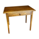 Side table in natural oak wood 85 x 58 cm