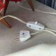 Bedside lamps compass feet fifties - rare