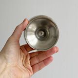 Set of 6 vintage metal dessert bowls