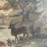 Old painting signed and dated 1930