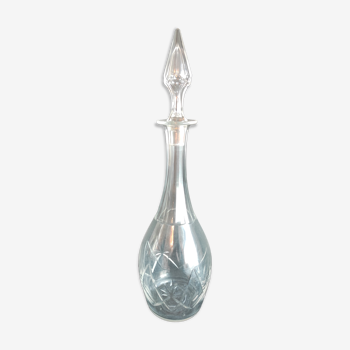 Decanter with glass cap