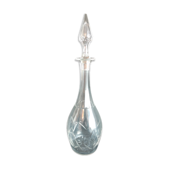 Decanter with glass cap
