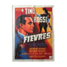 Original movie poster "Fievres" Tino Rossi