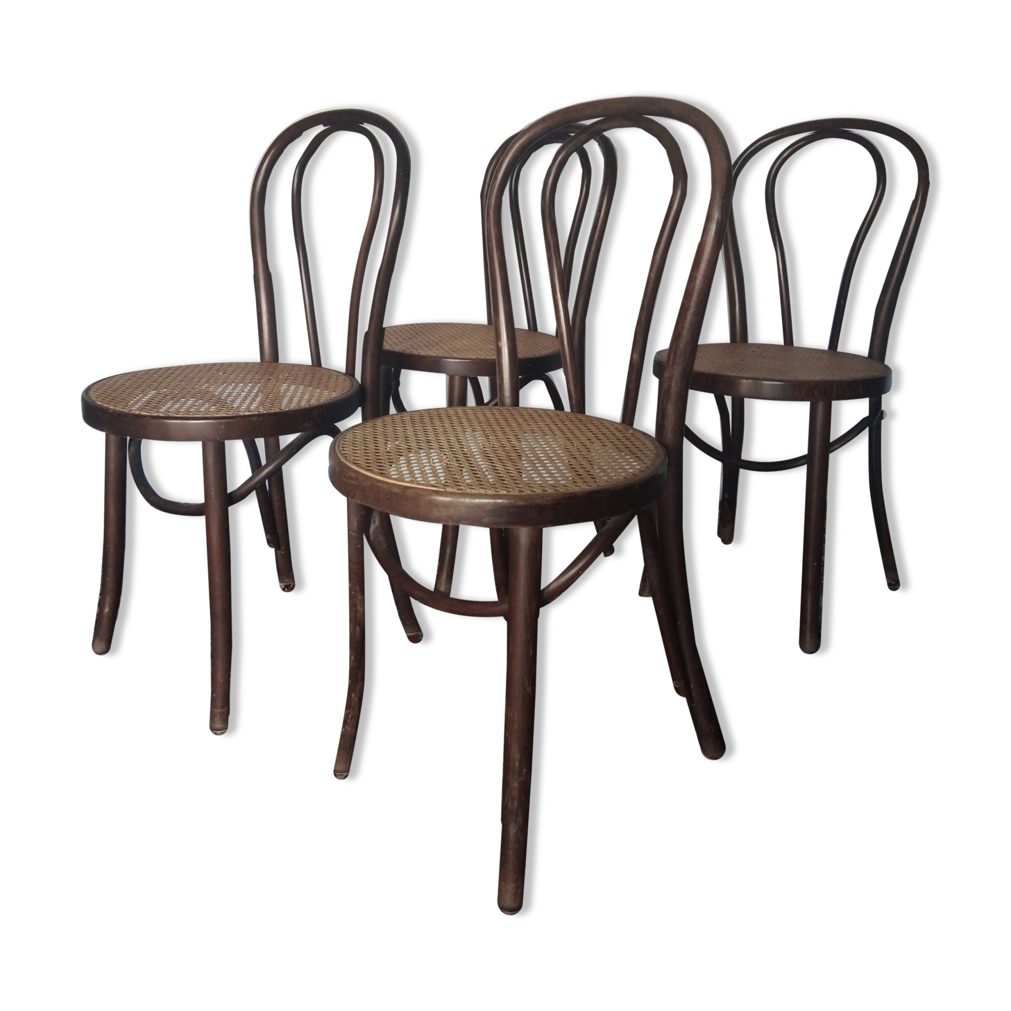 Vintage Thonet bistro chairs