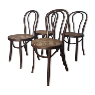 Vintage Thonet bistro chairs