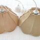 2 "flower" suspensions in vintage 1970s natural fibre.