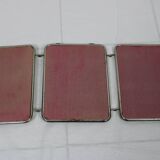 Barber triptych mirror 57x23cm