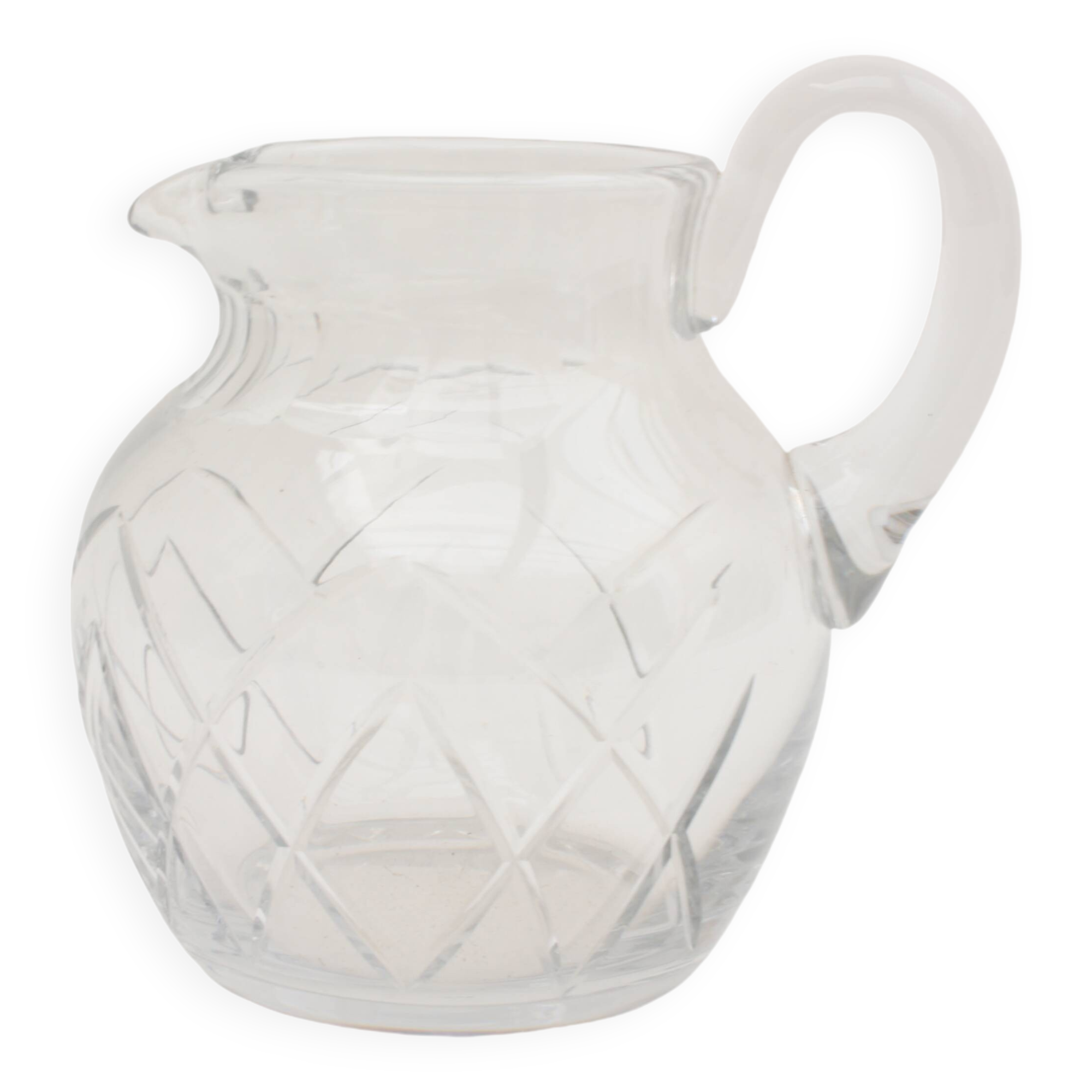 Argental crystal water pitcher or jug