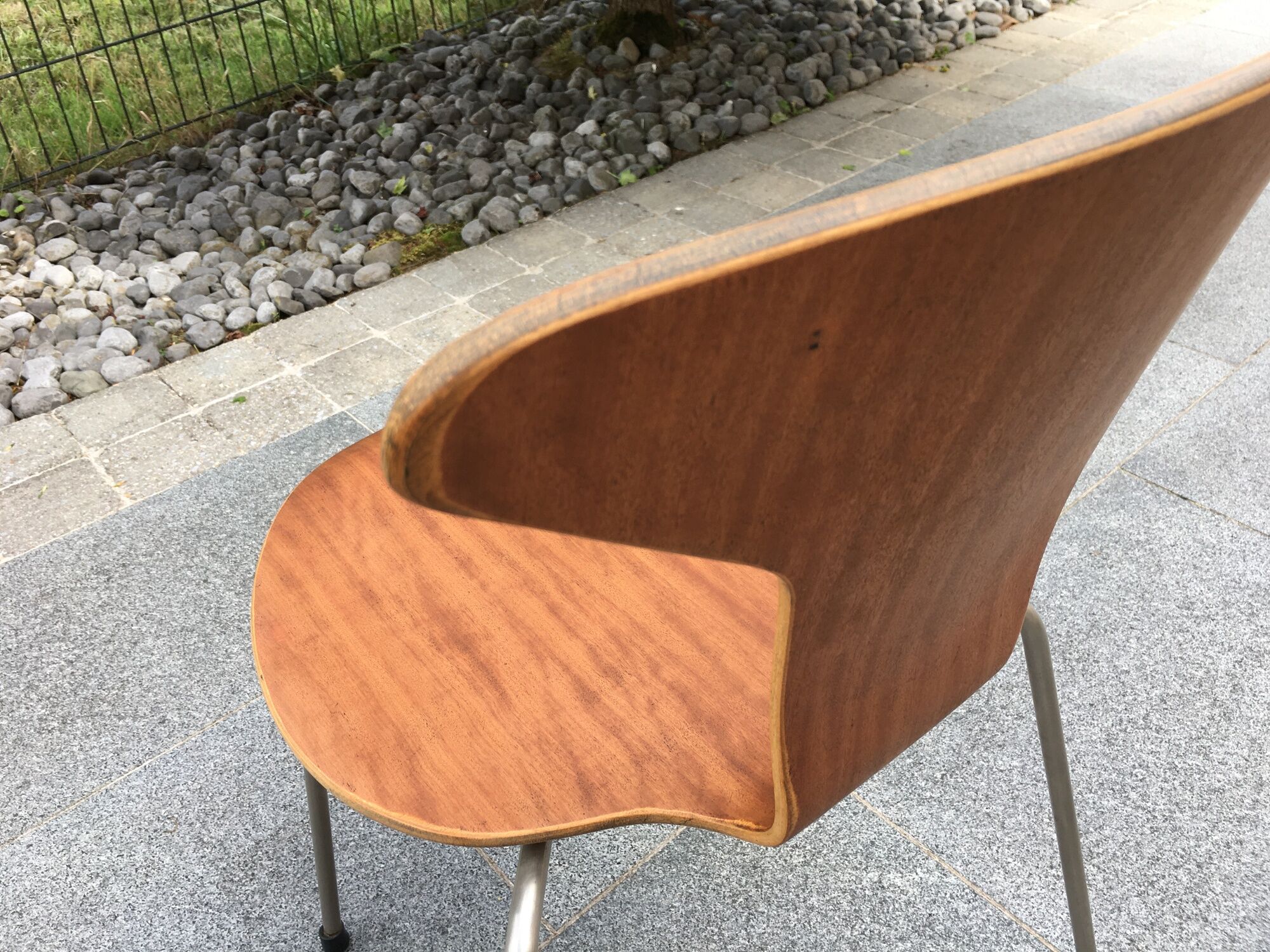 Set of 2 chairs 3105 Mosquito by Arne Jacobsen for Fritz Hansen 50s
