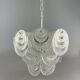 70s lamp light hanging lamp ceiling lamp space age design plastic 60s