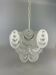 70s lamp light hanging lamp ceiling lamp space age design plastic 60s