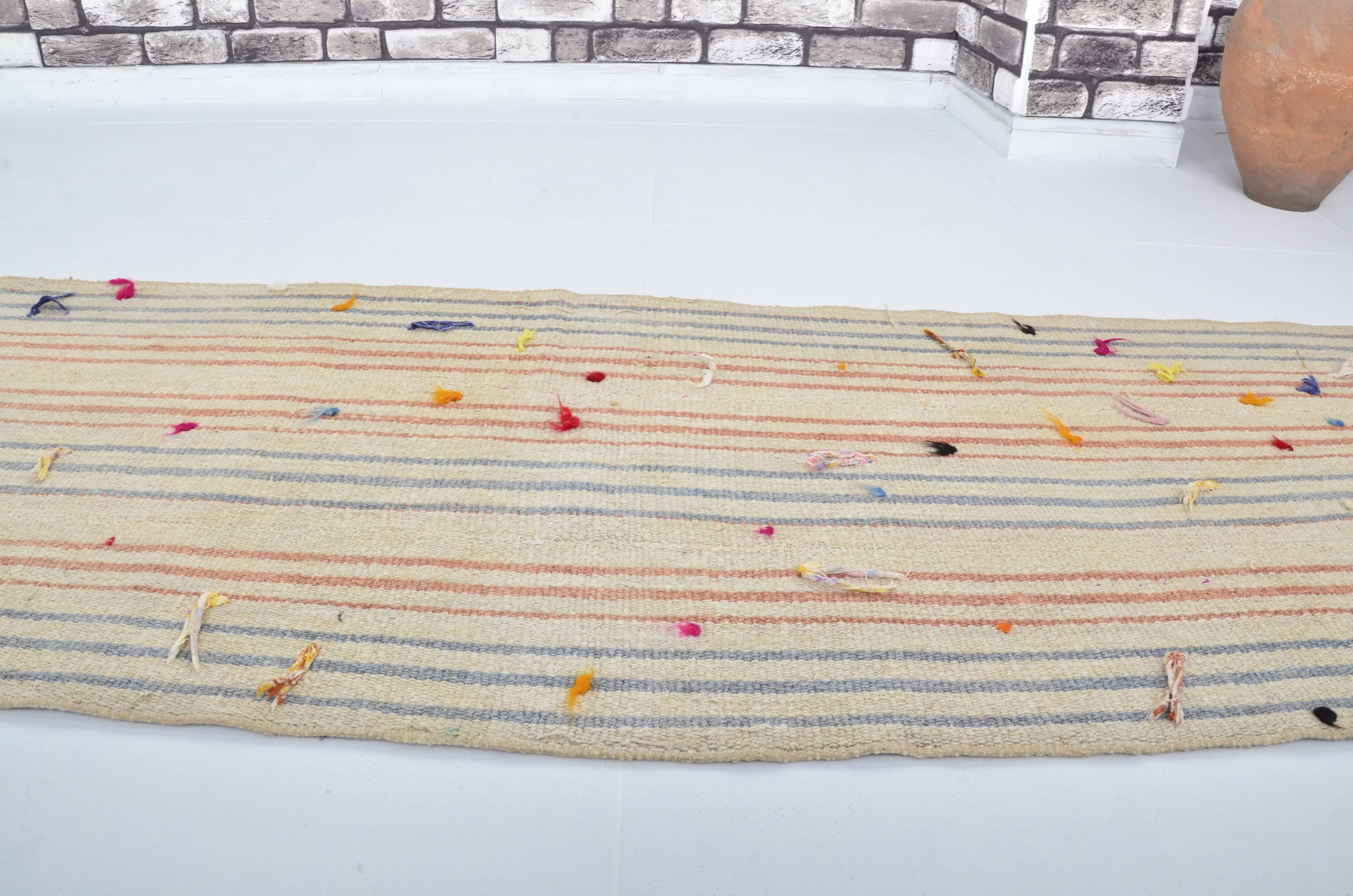 Vintage Turkish Colourful Kilim Rug sku 3378