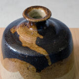 Ceramic vase signed "HIB"