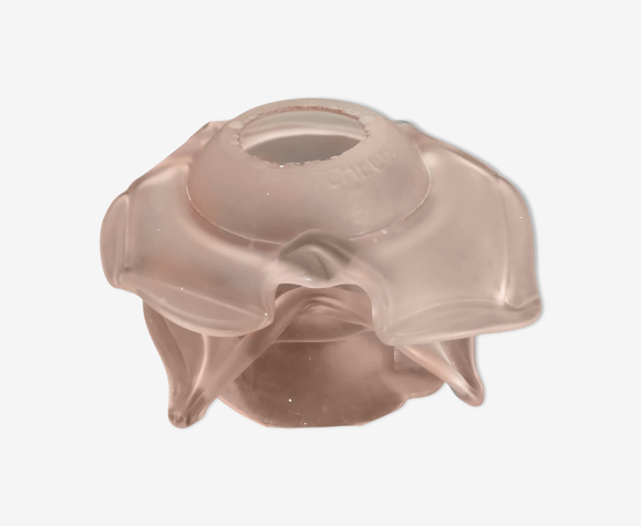 Tulipe pâte de verre rose