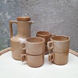 Brenne stoneware coffee service