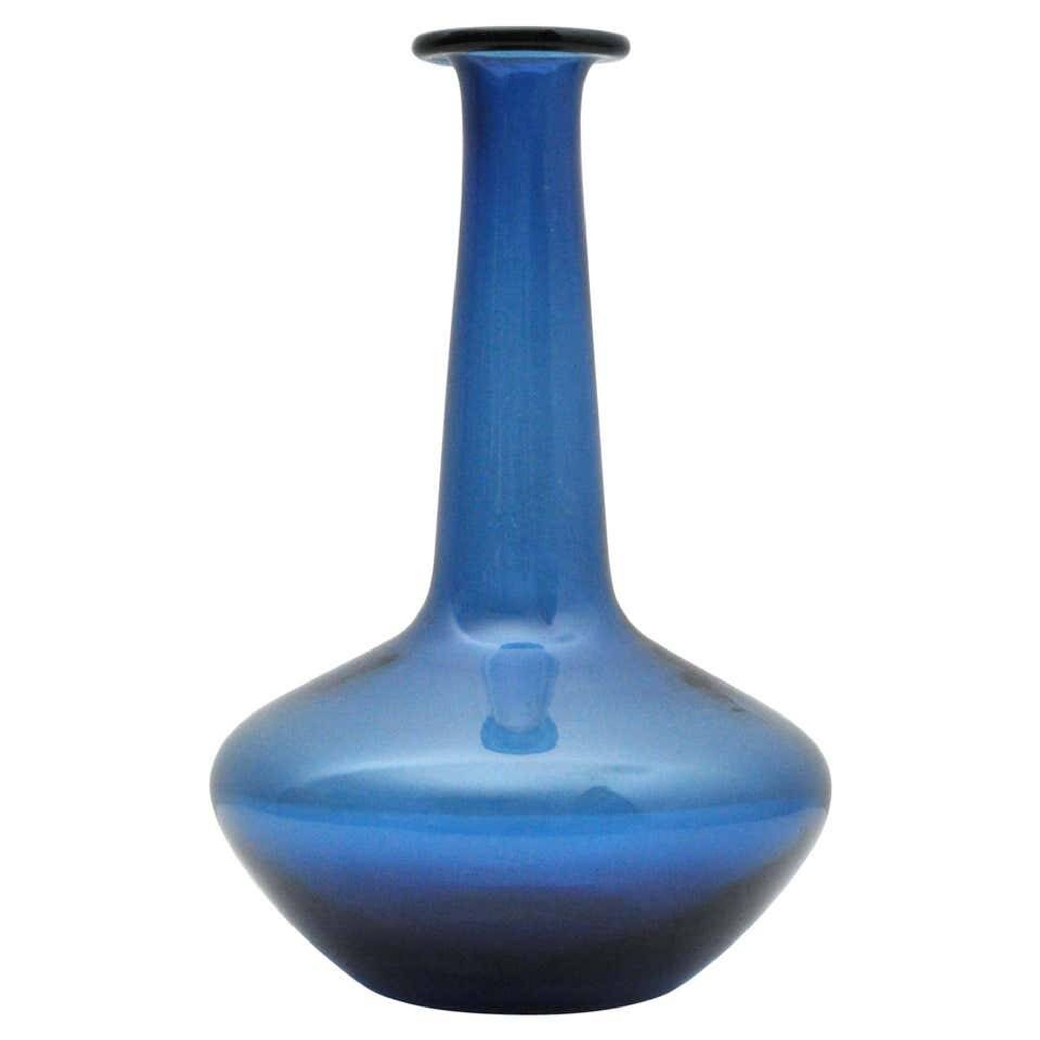 Scandinavian Modern Vase, Holmegaard Denmark, 1960s