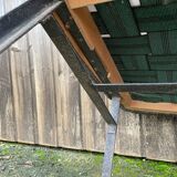 Armchair model 800, created and published by Steiner, around 1958.