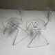 Chair "Beaubourg" of the 1970s by designer Michel Cadestin