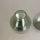Set of Three Turmalin Vases Wilhelm Wagenfeld Wmf Attributed, Germany 1960s