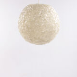 Vintage hanging lamp with coarse structure 1960 Germany