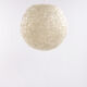 Vintage hanging lamp with coarse structure 1960 Germany
