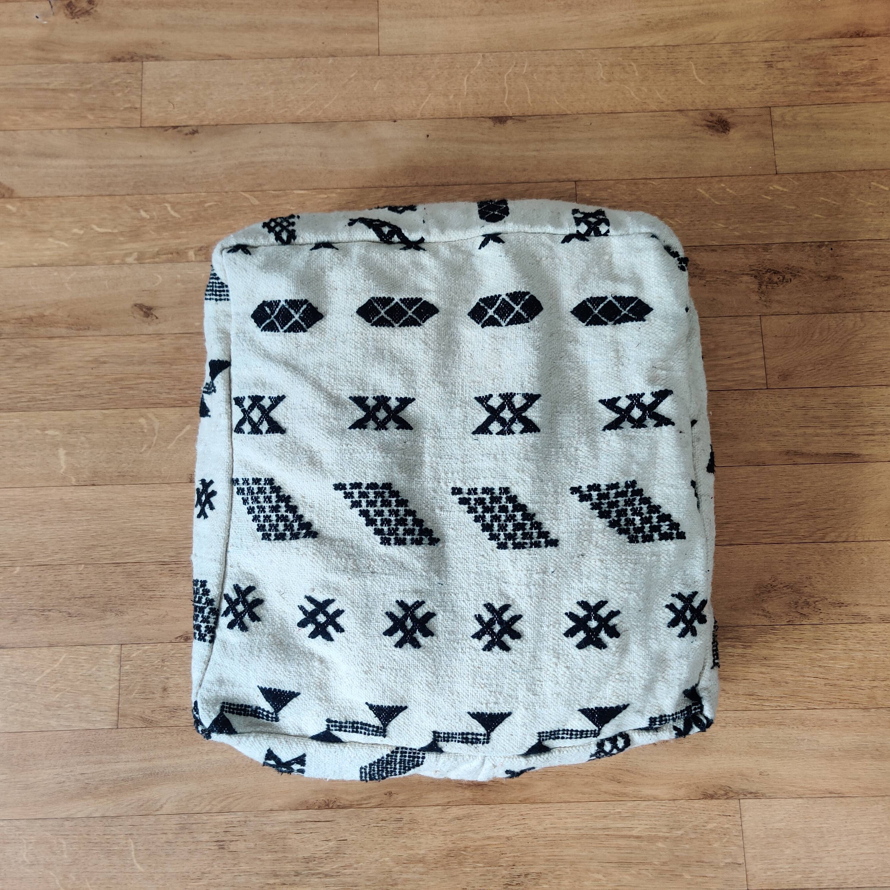 Ethnic Moroccan Berber pouf