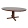 Mid-Century Oval Rosewood Extending Dining Table by Skovby, Denmark, 1960s