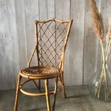 Louis Sognot rattan chair