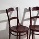 Set of 4 antique bentwood Thonet chairs – Central Europe, circa 1900
