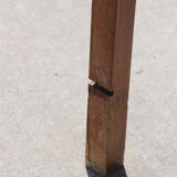 High side table in oak