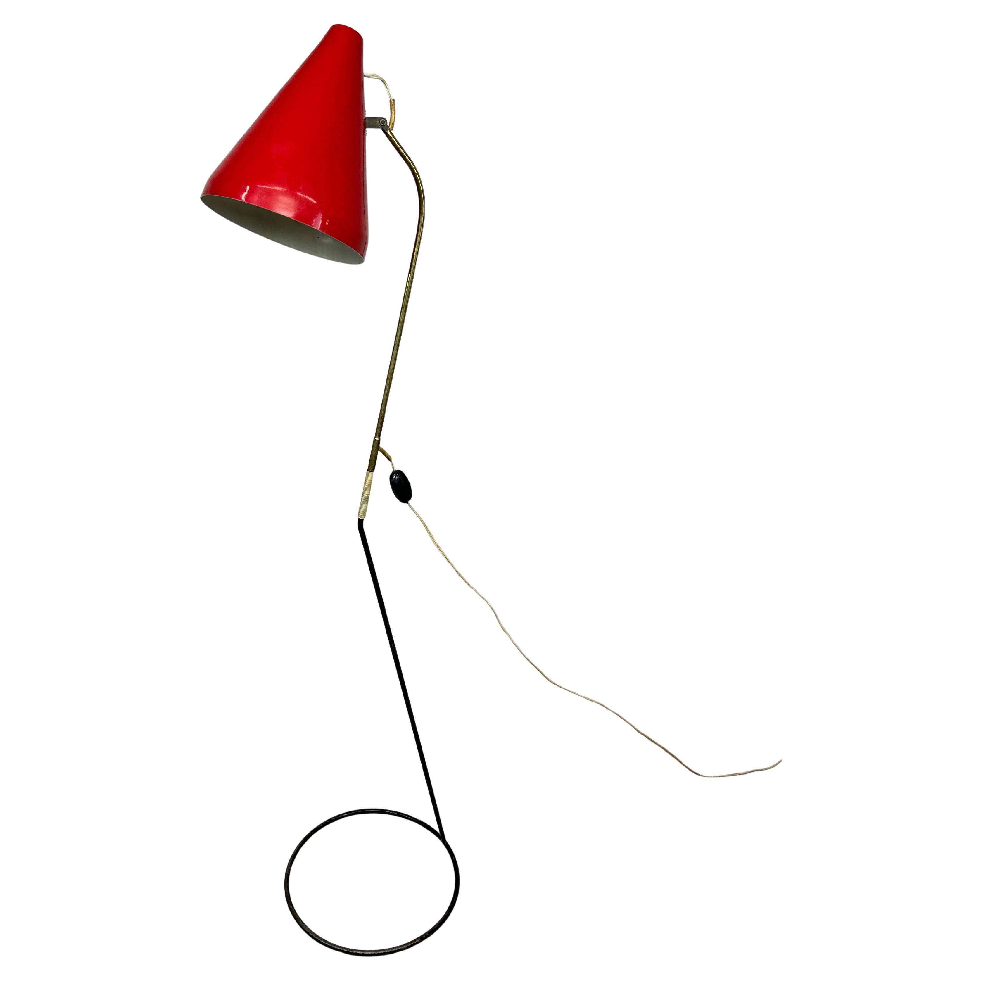 Mid-century modern floor lamp