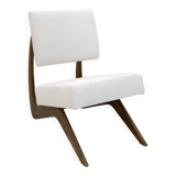 Fauteuil de salon en noyer du milieu du siècle d'Adrian Pearsall pour Craft Associates