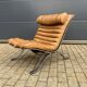 Arne norell ari lounge chair, camel cognac leder nieuwstaat!