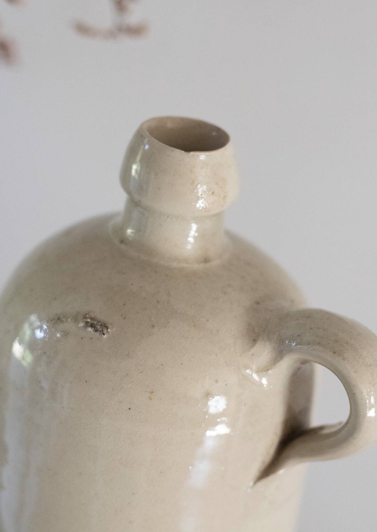 Vintage stoneware bottle Pont des Vernes