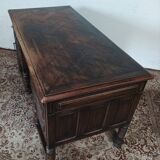 Mazarin Louis XIII style oak desk