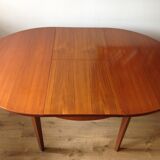Scandinavian teak round table