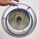 Iconic blue Jo Hammerborg vintage lamp | Fog & Morup | Model Juno