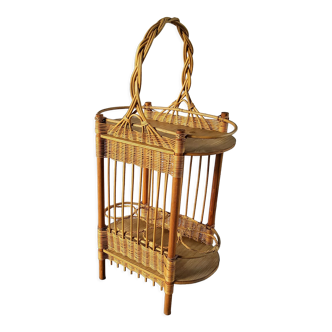 Wood and rattan service