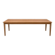 Large dining table – minimalist rustic style